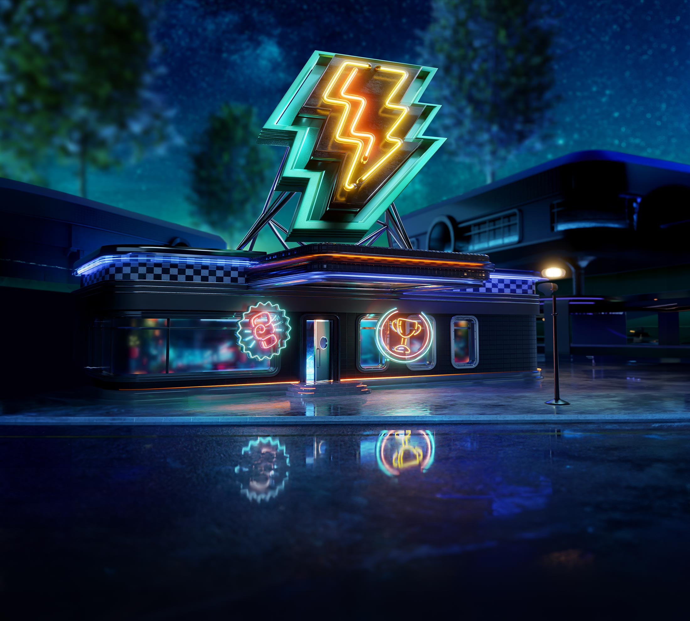 promo background
